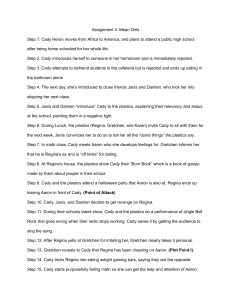 Mean Girls Assignment 4 Plot Summary