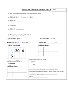 Semester 1 Maths Review Part 3: Multiplication, Fractions, Time