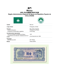Guia de Macau: Informa&ccedil;&otilde;es Geogr&aacute;ficas, Hist&oacute;ricas e Culturais