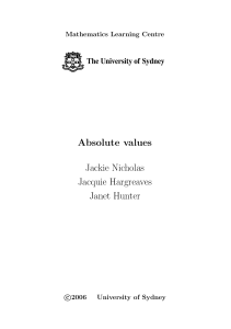 Absolute Values: Definition, Graphs, and Examples