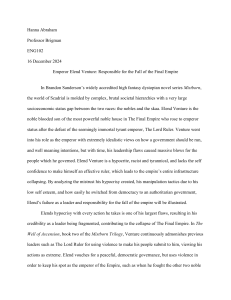  Argumentative Essay