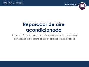 Reparador de aire acondicionado: Unidades de potencia y clasificaci&oacute;n
