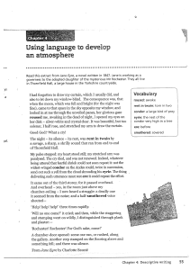 Using Language to Develop Atmosphere: Jane Eyre Analysis