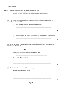GCSE Physics Questions: Isotopes, Nuclear Fission, Radiation