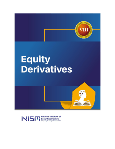 Equity Derivatives Workbook: NISM Series VIII Certification Guide