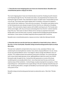 Romantic Literature Exam Questions & Responses