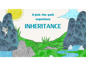 Inheritance: A Pick-the-Path Play Guide on Colonialism & Land Rights