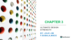 Ultimate Design Strength: Reinforced Concrete Design Chapter