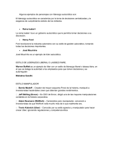 Estilos de Liderazgo: Ejemplos y Tipos