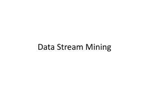 Data Stream Mining: Concepts, Models, and Applications