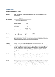 Egenkapitalrentabilitet (EKR): Formel, Beregning og Analyse