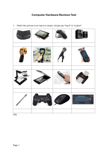 Computer Hardware Revision Test Questions