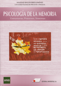 Psicolog&iacute;a de la Memoria: Estructuras, Procesos, Sistemas