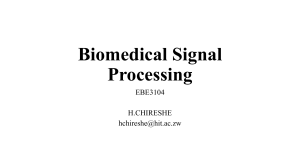 Biomedical Signal Processing Textbook