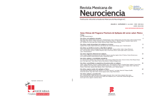 Gu&iacute;as Cl&iacute;nicas de Epilepsia 2020 - Revista Mexicana de Neurociencia