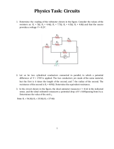 Physics Circuits Problems: Voltmeter, Resistance, EMF