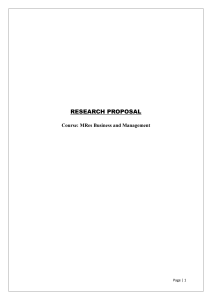 Research Proposal: Global Supply Chain Management Strategies