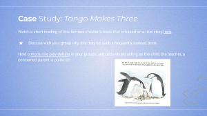 Case Study: Tango Makes Three - Banned Book Analysis