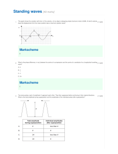 Standing Waves Physics Exam Paper
