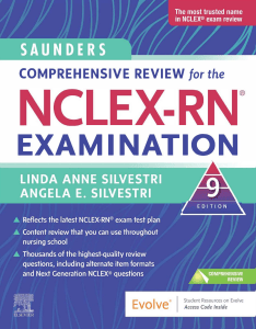 Saunders NCLEX-RN Review 9th Edition