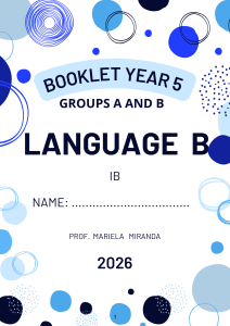 IB Language B Year 5 Coursebook Groups A and B