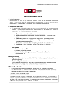 Fundamentos Econ&oacute;micos del Derecho: Actividad de Clase 1
