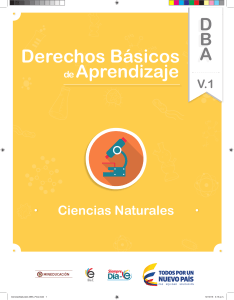 Derechos B&aacute;sicos de Aprendizaje V.1: Ciencias Naturales