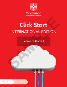 Click Start Learner's Book 1: Computer Basics for Elementary Students