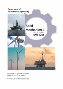 SME3701 Study Guide