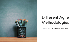 Different Agile Methodologies: Scrum, Kanban, XP, Lean