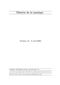Th&eacute;orie de la musique - Guide complet