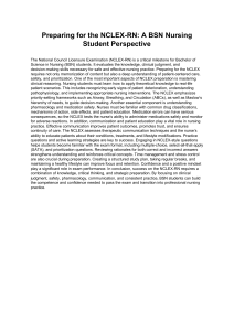 NCLEX-RN Preparation: BSN Student Guide