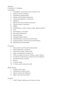 Web Development Syllabus: Full Curriculum 0-100