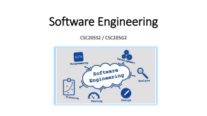 Software Engineering Coursebook CSC205S2