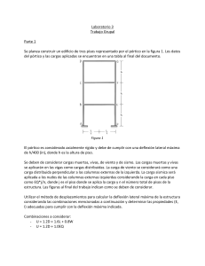 Laboratorio 3: An&aacute;lisis de P&oacute;rtico Estructural con SAP2000