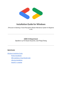 Python & OpenCV Installation Guide for Windows