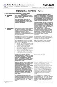 CPA Review: Preferential Taxation for Senior Citizens and PWDs