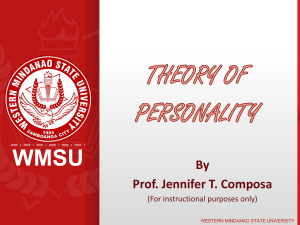 Theory of Personality: Karen Horney's Psychoanalytic Social Theory