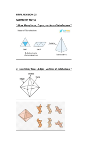 Grade 5 Geometry Notes: 3D Shapes, Angles, Area
