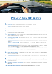 Permiso B en 200 frases: Gu&iacute;a completa de reglas de tr&aacute;fico