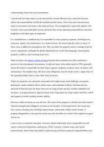 Understanding Triple Net Lease Investments