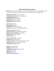 Works Cited Practice Worksheet (Version F)
