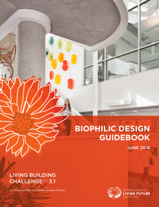 Biophilic Design Guidebook for Living Building Challenge 3.1