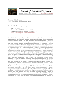 Practical Guide to Logistic Regression Book Review