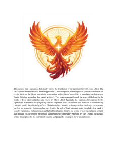 Personal Christian Symbol: Phoenix, Light, and God's Seal