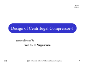 centrifugal-Compressor-stage-design