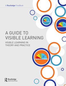 Visible Learning Guide