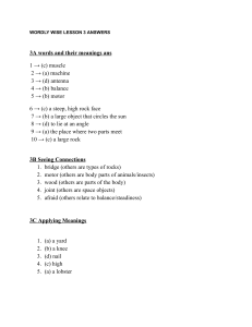 Wordly Wise Lesson 3 Answers