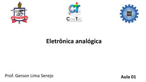 Plano de Ensino: Eletr&ocirc;nica Anal&oacute;gica