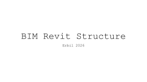 BIM Revit Structure 2026: Project Setup Guide